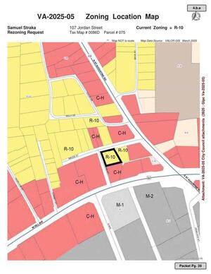 [Zoning Location Map]