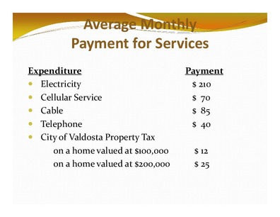 [Average Monthly Payment for Services; Expenditure; Payment]