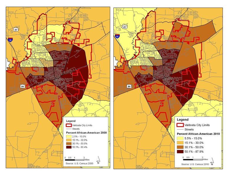 P 04 Map 1.2 Percent AA 2000 2010