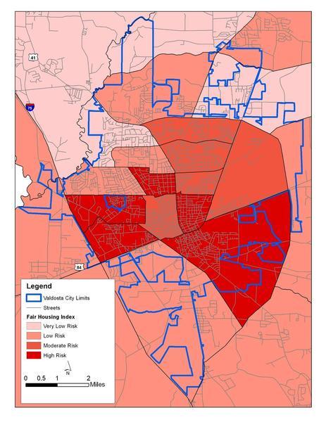 P 81 Map 5.1 Fair Housing Index