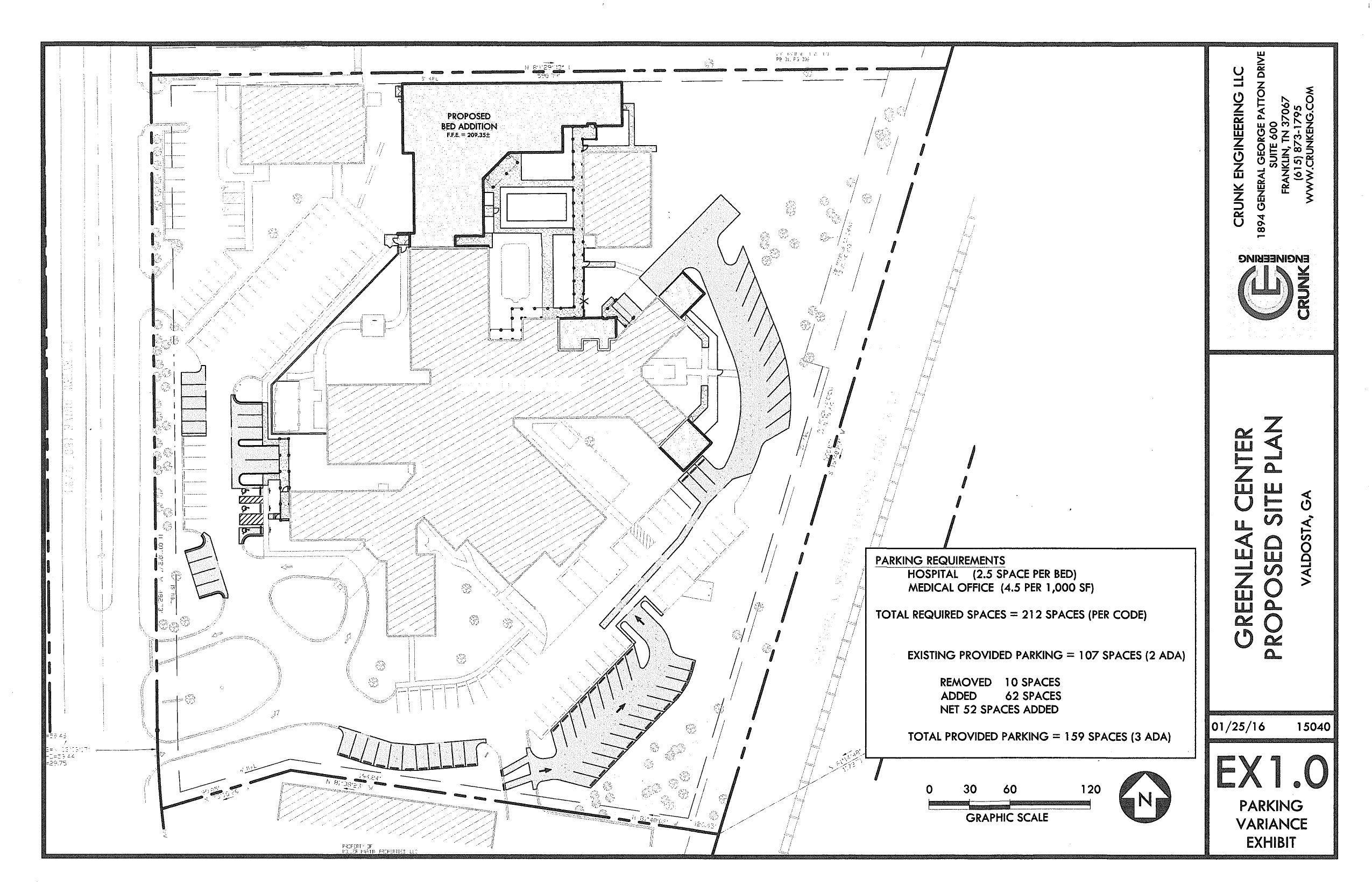 Greenleaf Center Proposed Site Plan