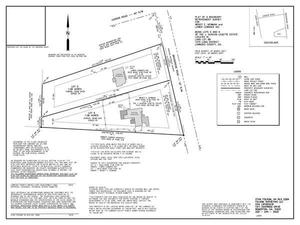 [PLAT OF A BOUNDARY RETRACEMENT SURVEY FOR WENDY E. NEWMAN and LOWER LOWNDES INC.]