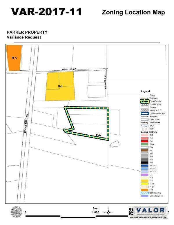 Zoning Location Map