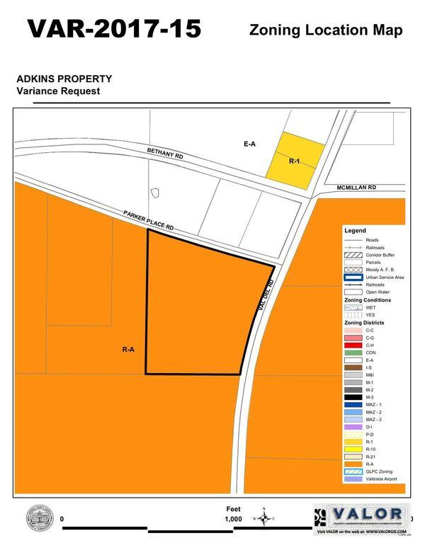 Zoning Location Map