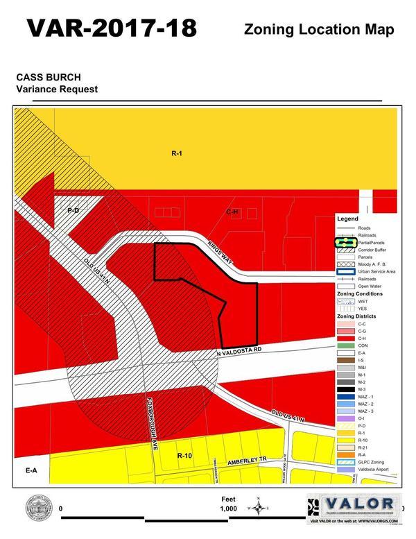 Zoning Location Map