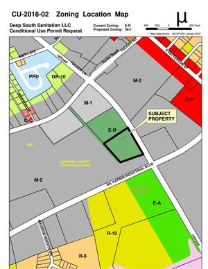 [Zoning Location Map]