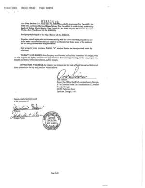 [Foreclosure Tax Deed (2 of 2)]
