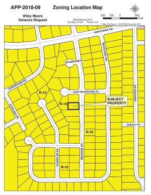 [Zoning Location Map]