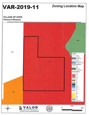 [Zoning Location Map]