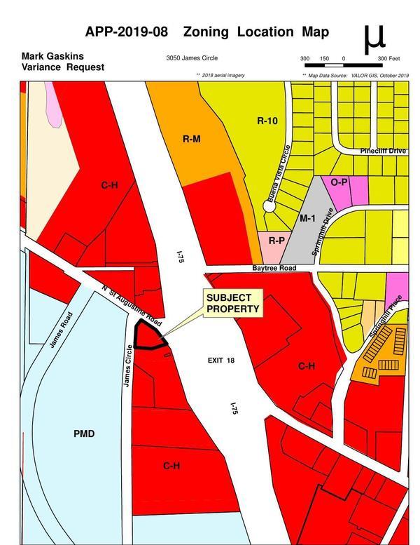 Zoning Location Map