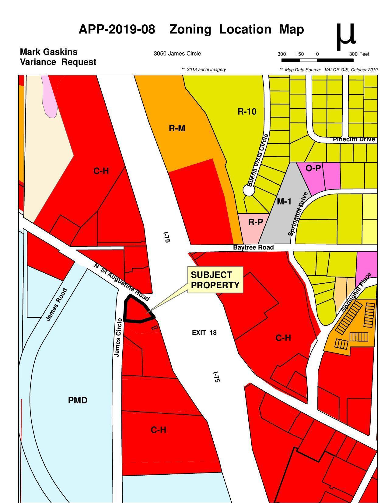 Zoning Location Map