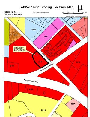 [Zoning Location Map]