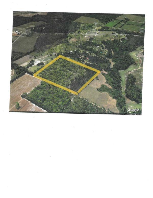 Aerial Map with yellow site border
