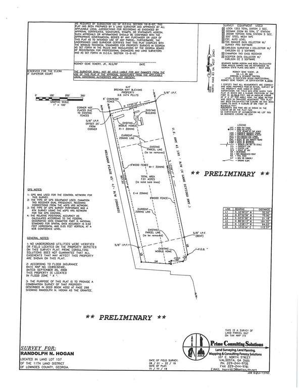 SURVEY Plat Map