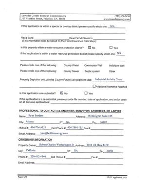 [If this application is within]