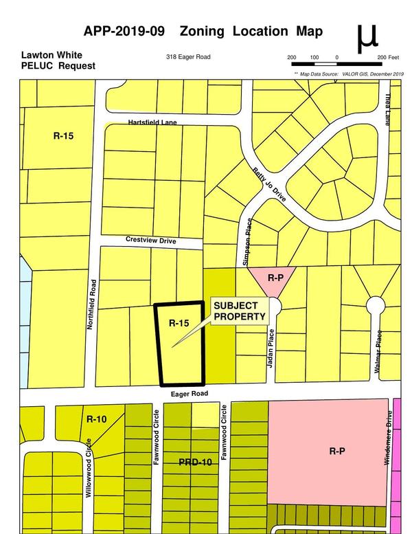 Zoning Location Map