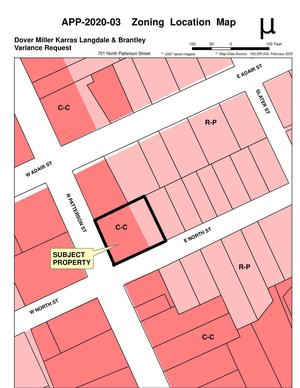 [Zoning Location Map]