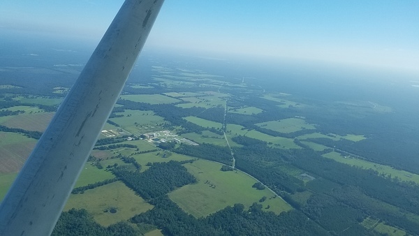 N across Hazen mine site to Compressor Station and up FGT pipeline, 10:13:00, 29.910238, -82.334413