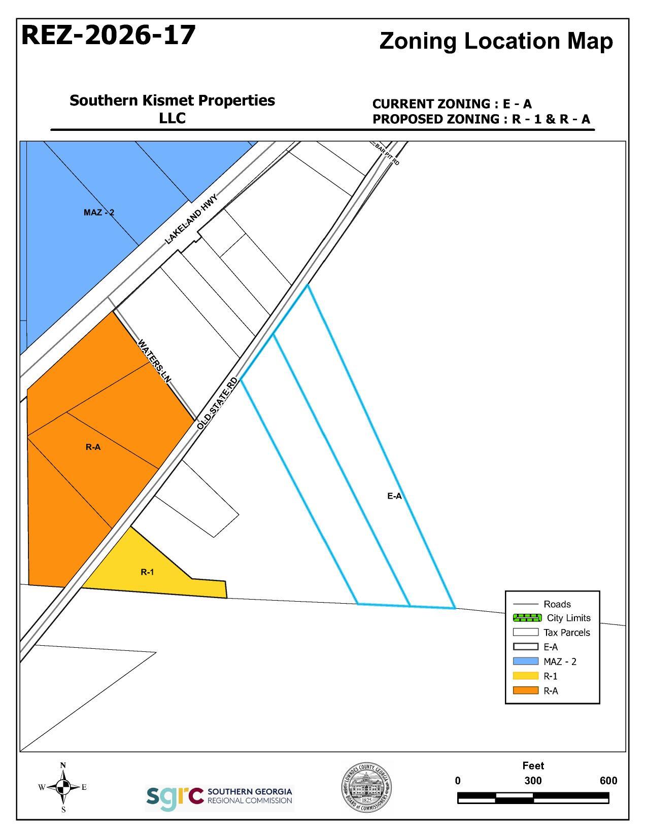Zoning Location Map