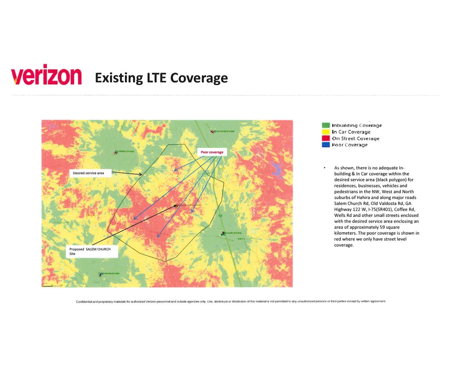 Verizon: Existing LTE Coverage