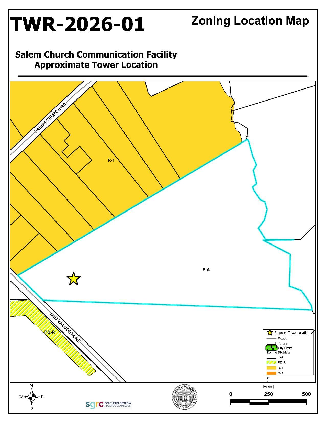 Zoning Location Map