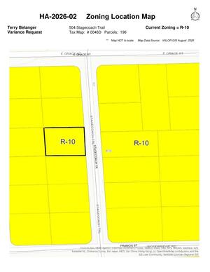 [Zoning Location Map]