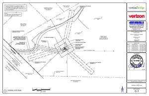 [OVERALL SITE PLAN with distances]