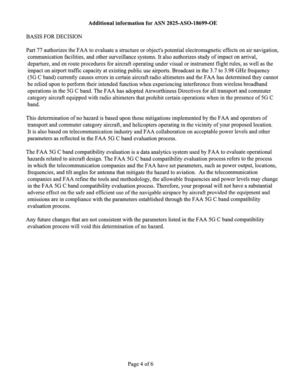 [BASIS FOR DECISION]