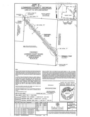 [PLAT OF SURVEY OF PERMANENT PIPELINE EASEMENT & TEMPORARY WORKSPACE AREAS 2014-08-27 Parcel 0098 004]