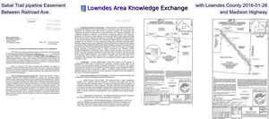 [Sabal Trail pipeline Easement with Lowndes County 2016-01-26, Between Railroad Ave. and Madison Highway]