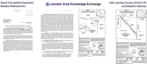 [Sabal Trail pipeline Easement with Lowndes County 2016-01-26, Between Railroad Ave. and Madison Highway]